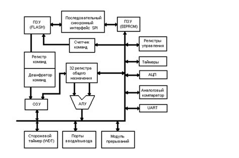 Архитектура микроконтроллера и его функции
