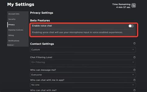 Безопасность голосового чата в платформе Роблокс: настройка фильтров и ограничений