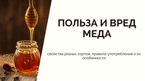 Вариативность и особенности многообразия природного меда