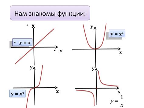 Виды функций и их особенности: выбор функции для конкретной задачи