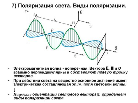 Влияние особых световых волн на формирование изображения