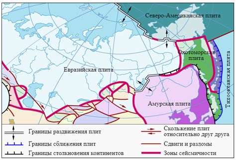 Влияние столкновения тектонических плит на формирование островных массивов и атоллов