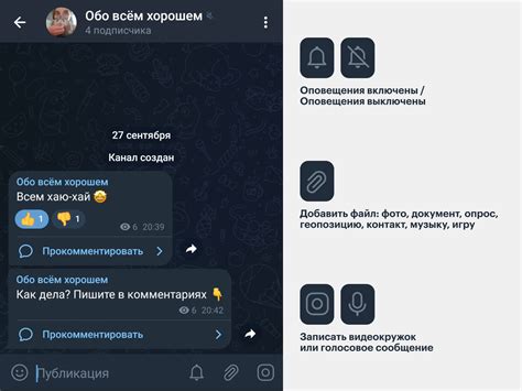 Возможности группового общения в Telegram