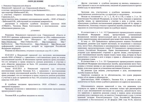 Возможные итоги рассмотрения жалобы на решение апелляционного суда