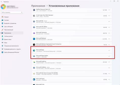 Восстановление исходных параметров браузера Microsoft Edge после предыдущих настроек