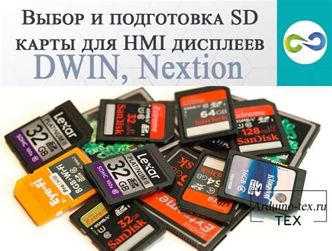 Выбор и подготовка SD карты для использования в качестве основной памяти