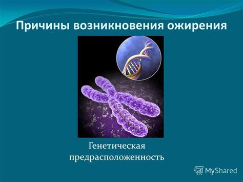 Генетическая предрасположенность и нарушения в развитии органов