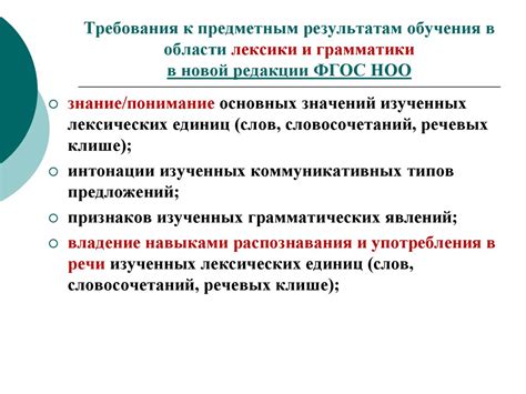 Значимость и актуальность ФГОС НОО в контексте моей курсовой работы