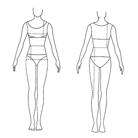 Измерение параметров тела: основы для создания шаблона нижнего белья