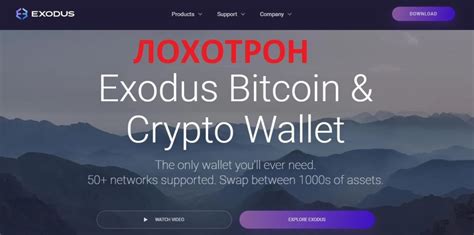 Информация о кошельке Exodus и его назначении