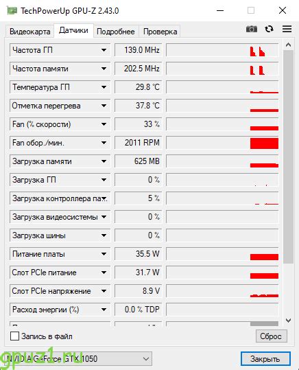 Использование GPU-Z: руководство на русском языке