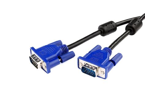 Использование VGA-кабеля для связи монитора