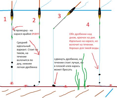 Как выбрать подходящие компоненты для самостоятельного создания снасти для ловли карася