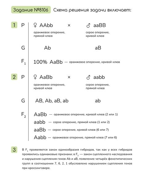 Категории существ и сочетания для скрещивания