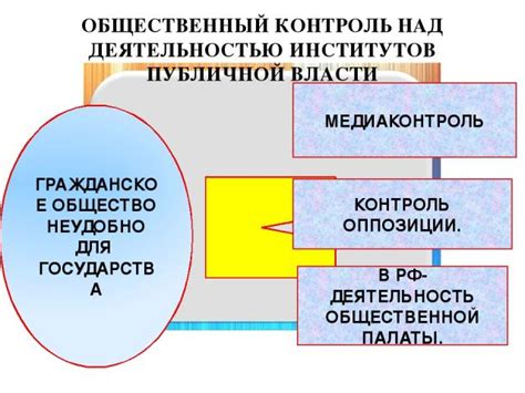 Контроль государства над деятельностью РАО и ВОИС