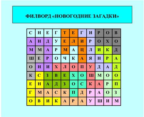 Кроссворд-головоломка: проверь свои знания и поработай над решением!