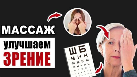 Массаж региона вокруг глаз - эффективная методика для улучшения зрительной функции вблизи