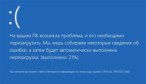 Методы ручной перезагрузки после возникновения ошибки на экране