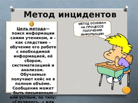 Метод #4: Сообщение с информацией