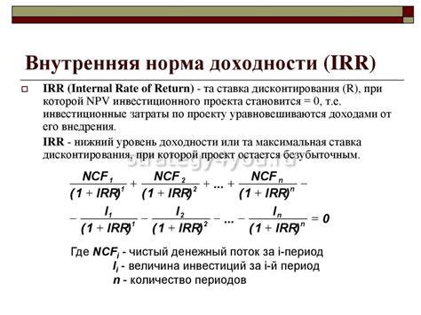 Метод доходности