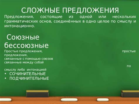 Объединение предложений с помощью союзов: создание связи между идеями