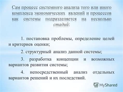 Определение назначения и возможных последствий применения