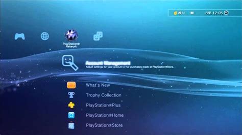 Основные настройки и управление контроллером в меню PlayStation 3