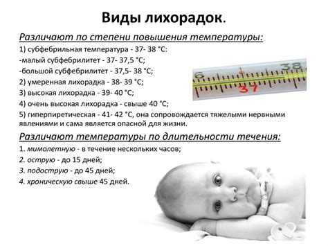 Основные признаки повышения температуры у младенца