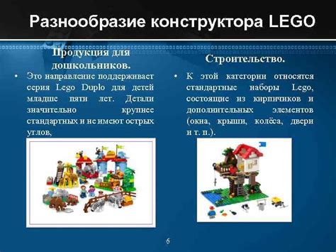 Основные принципы создания и использования конструктора Lego Duplo