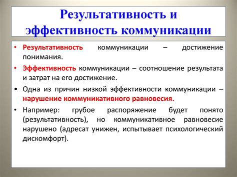 Оценивайте результативность коммуникации и вносите изменения