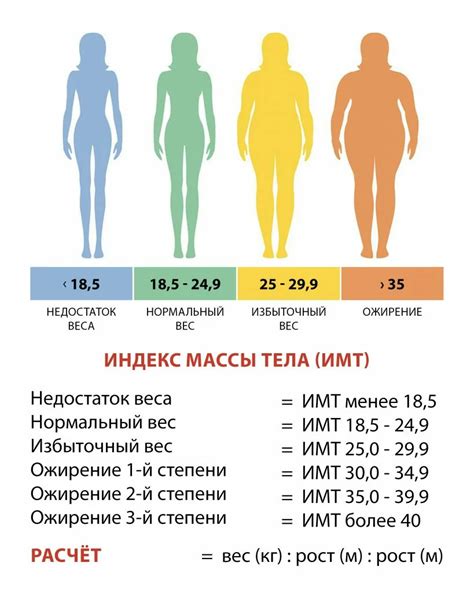 Оценка своего собственного весового состояния с помощью Индекса Массы Тела