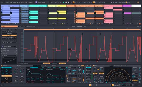 Подготовка проекта перед созданием эффекта исчезновения в Ableton Live 11