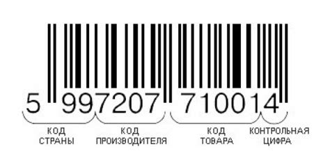 Понимание структуры и содержания штрих-кода на этикетке бутылки коньяка