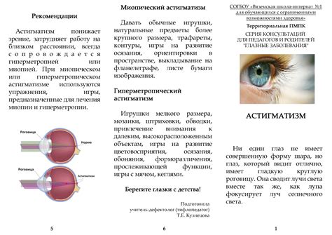 Признаки нарушений зрения и преждевременного старения глаз