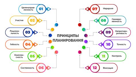 Принцип планирования и организации