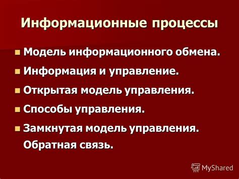 Прозрачные процессы информационного обмена: обеспечение ясности и открытости в управлении