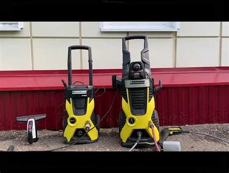 Производительность и мощность Karcher k5 Compact и Basic