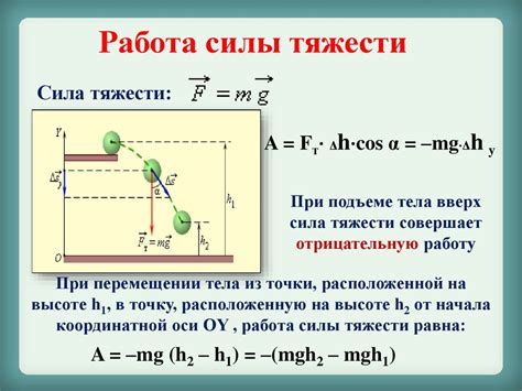 Работа силы и энергия