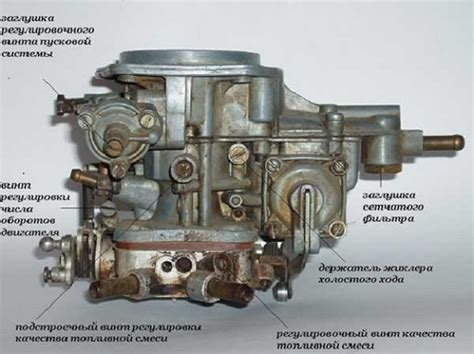 Роль и принцип действия карбюратора 2109 солекс