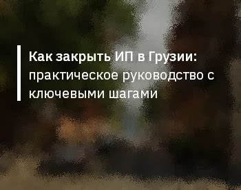 Руководство с подробными шагами