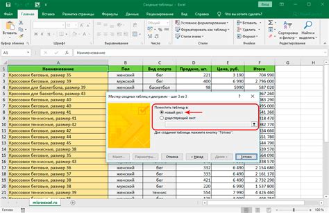 Создание таблицы Excel с использованием изменяемых данных в среде автоматизации процессов