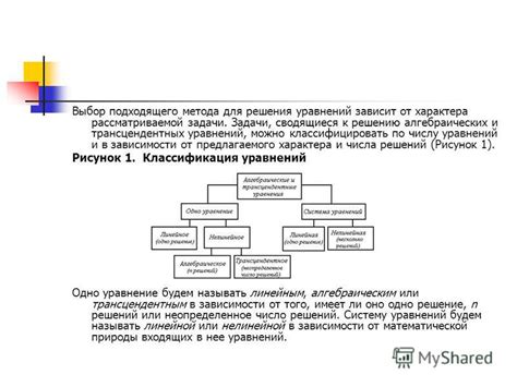 Сравнение и выбор наиболее подходящего метода