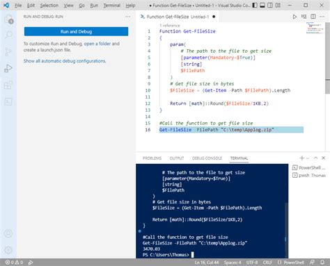 Установка и настройка расширения для работы с PowerShell в Visual Studio Code