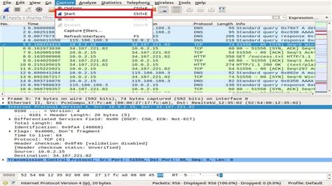 Фильтрация трафика в Wireshark