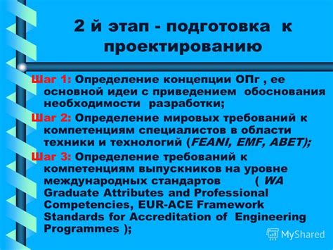 Шаг 3: Определение требований для создания пароля