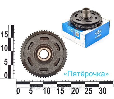 Шаг 4: Установка новой передачи привода коленчатого вала для автомобиля ВАЗ 2109