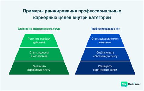  Личные и карьерные стремления 