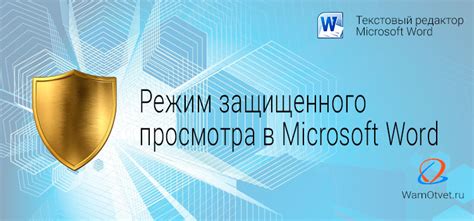  Перестать использовать режим защищенного просмотра: простые шаги, не требующие специальных знаний 